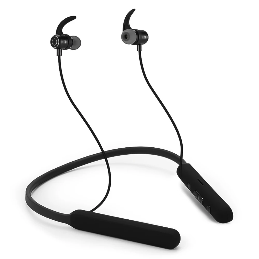 

Беспроводные Bluetooth-наушники с креплением на шею, магнитные спортивные водонепроницаемые наушники-вкладыши с очень высокой емкостью аккуму...