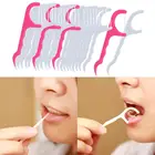 30 десен для полости рта, зубная нить, зубная нить, пластиковые зубочистки, уход за полостью рта