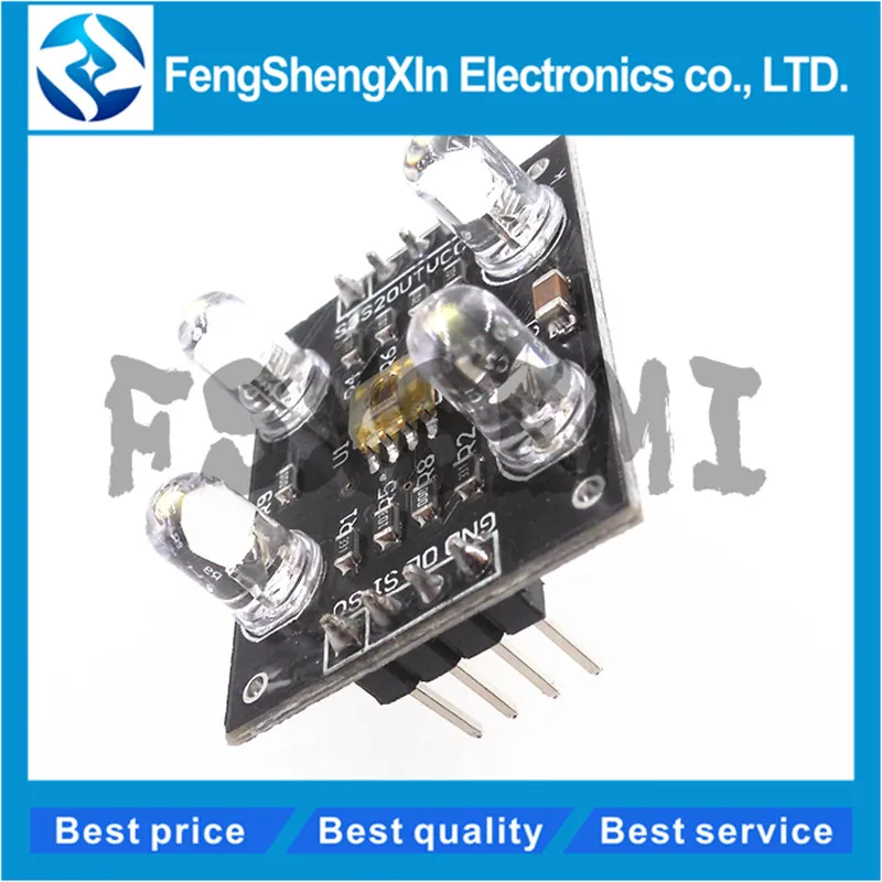 Датчик цвета TCS230 модуль детектора датчика распознавания цветов TCS3200 вход 3-5 в