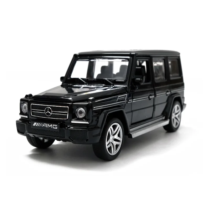 1:32 AMG G65 сплав оттягивающаяся назад модель автомобиля модель игрушки звук свет игрушка с инерционным механизмом автомобиль для G65 SUV AMG игрушки для мальчика подарок коллекция подарок