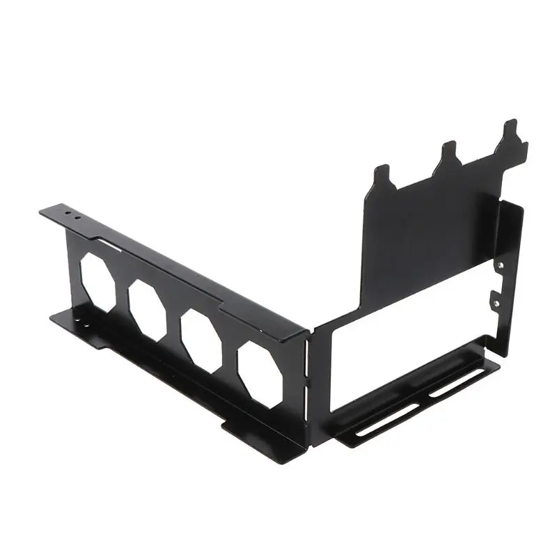 Графический VGA держатель для карт металлический алюминиевый Графический карты с боковой конвертацией Поддержка компьютера охлаждения кулер кронштейн радиатора C26