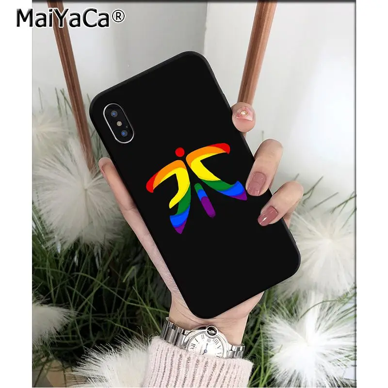 Мягкий высококачественный чехол для телефона MaiYaCa Fnatic FNC Esports Club из ТПУ iPhone 8 7 6 6S Plus