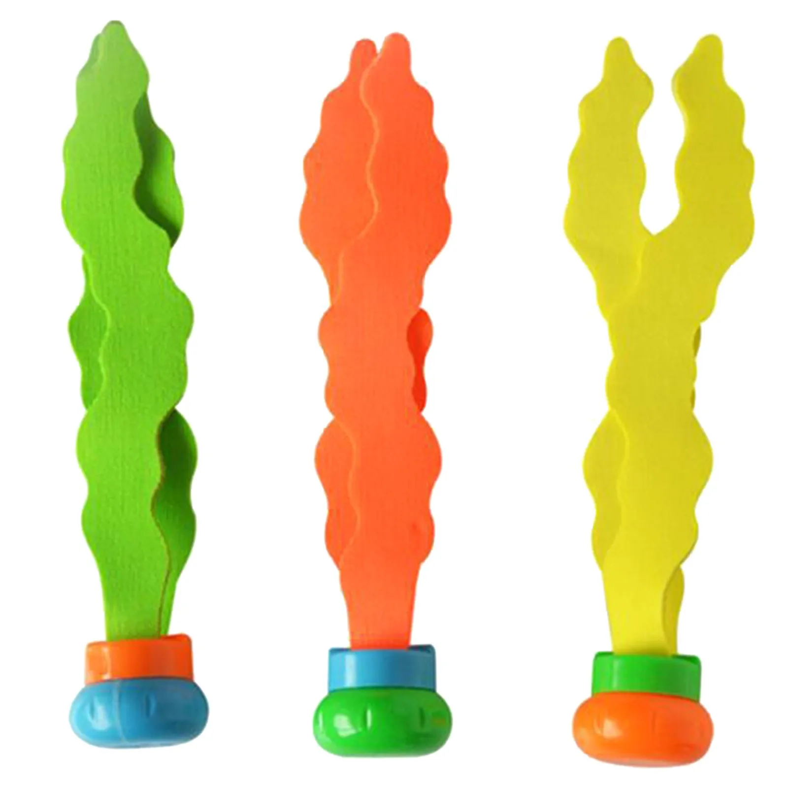 

19pcs Kids Plants Toy Sports Swimming Pool Toys Sea Plant Shape Diving Toys Diving Swimming Training Pool for Children #2021