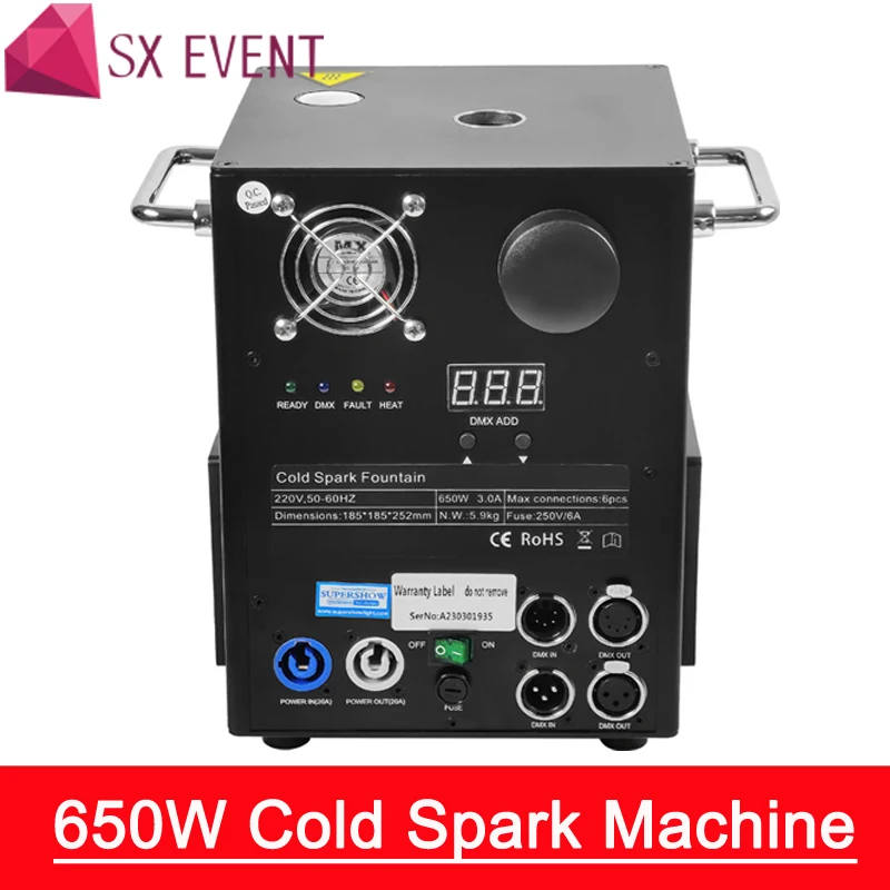 2020 последние 2 профессиональный сценическая холодная Искра фонтанов с полета