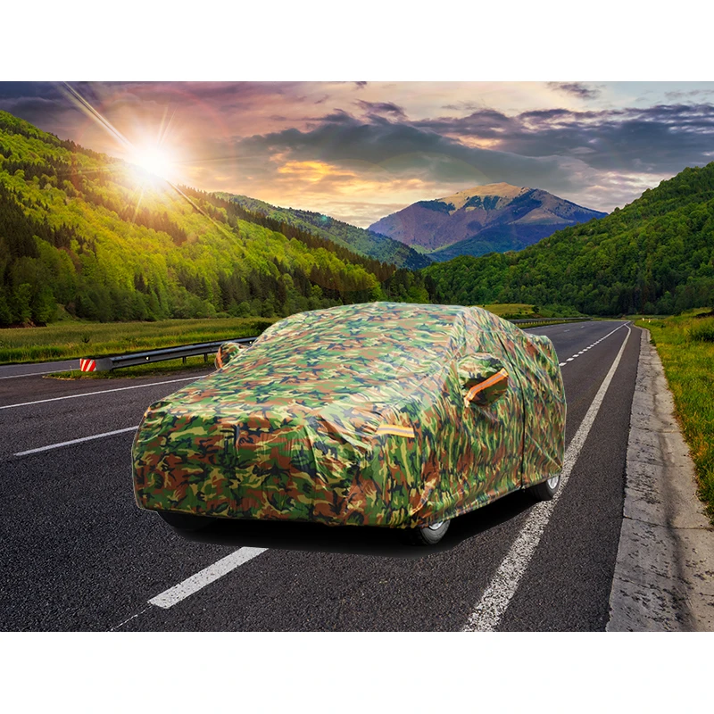 Автомобильные чехлы Kayme водонепроницаемые камуфляжные Чехлы для volkswagen vw polo golf 4 5