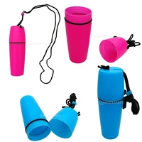 portable durable plastic waterproof dry container bottle w lanyard for scuba diving snorkeling ssurfing kayaking canoeing