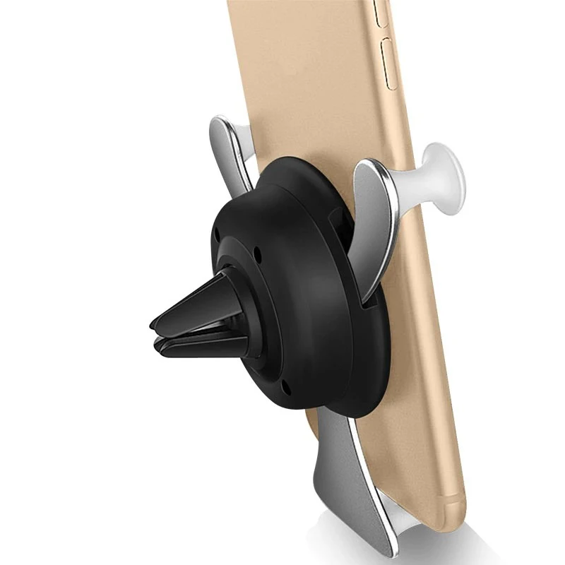 

Car Phone Holder Support In Car Smile Holder For Iphone 11 Pro Mobile Phone Samsung Clip Mount No Magnetic Mount Stand Bracket