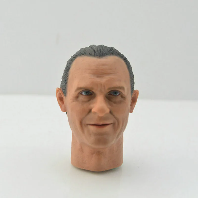 1/6 масштаб Ганнибал тишина ягнят Энтони Хопкинс старшая версия голова Лепка