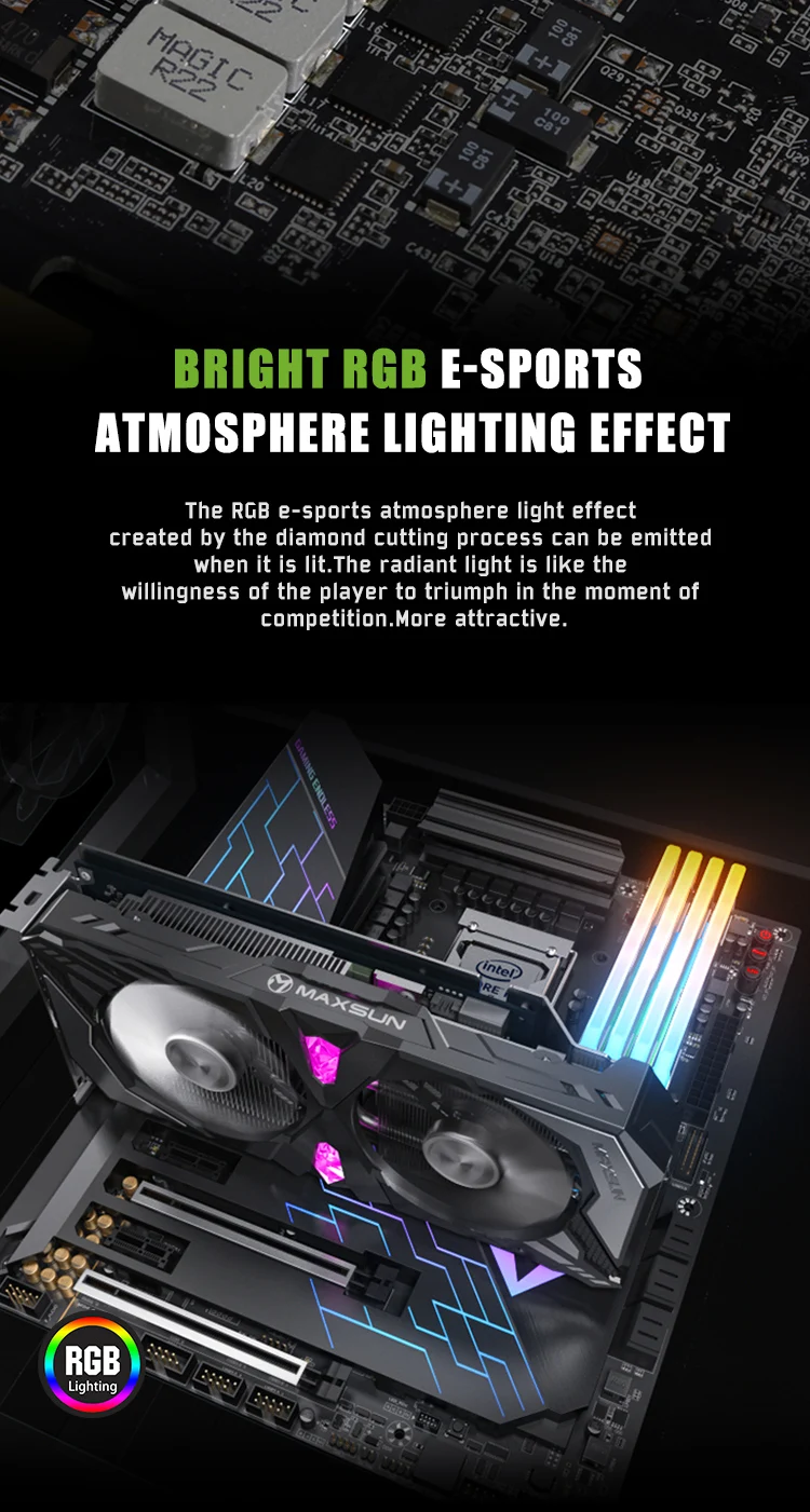 MAXSUN графическая карта rtx 2060 Super Terminator 8G HDMI+ 3DP+ DVI NVIDIA GDDR6 1470MHz 256bit 14000MHz 12nm gtx 960 pc видеокарта