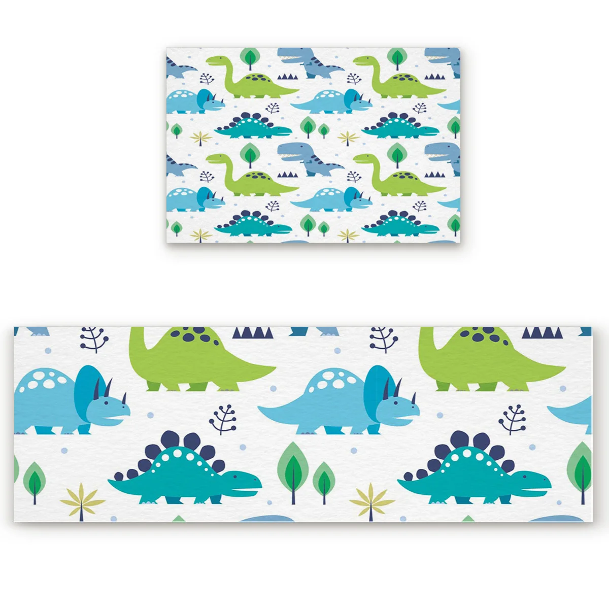 Ковер Cartoon Kawaii Dinosaur Printed Floor Mat Door Mats Lounge Rug Kids Carpet Living Room Bedroom Modern Home Decoration.