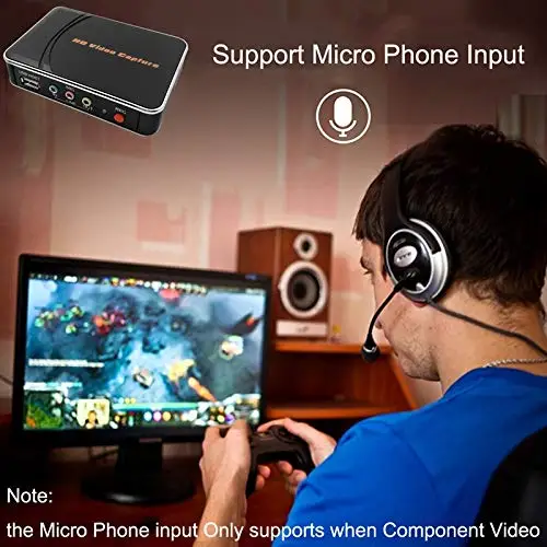 Устройство видеозахвата Y & H HD 1080P карта захвата игр HDMI YpbPr видеорегистратор