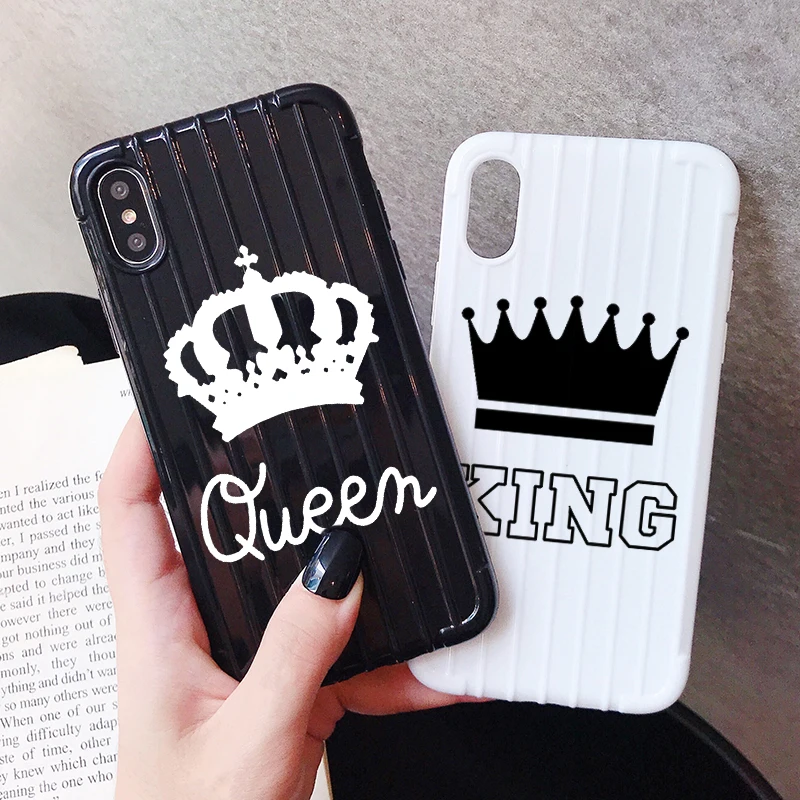 Чехол для телефона в стиле багажника Crown King queen XiaoMi CC9 Mi 9 8 Pro A3 A2 CC9e SE задняя крышка