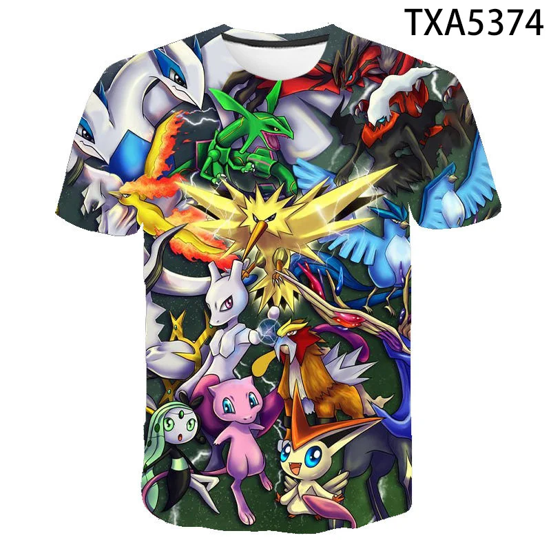 

Summer New Products Men's Women's Children's T-Shirt Demon Killer 3d Printing Street Clothing Fashion Anime Harajuku Top