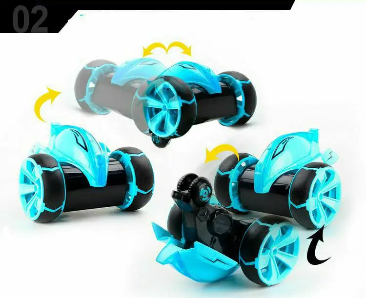 RC автомобиль 2 4G дистанционный контроль трюк Дрифт деформация багги Рок