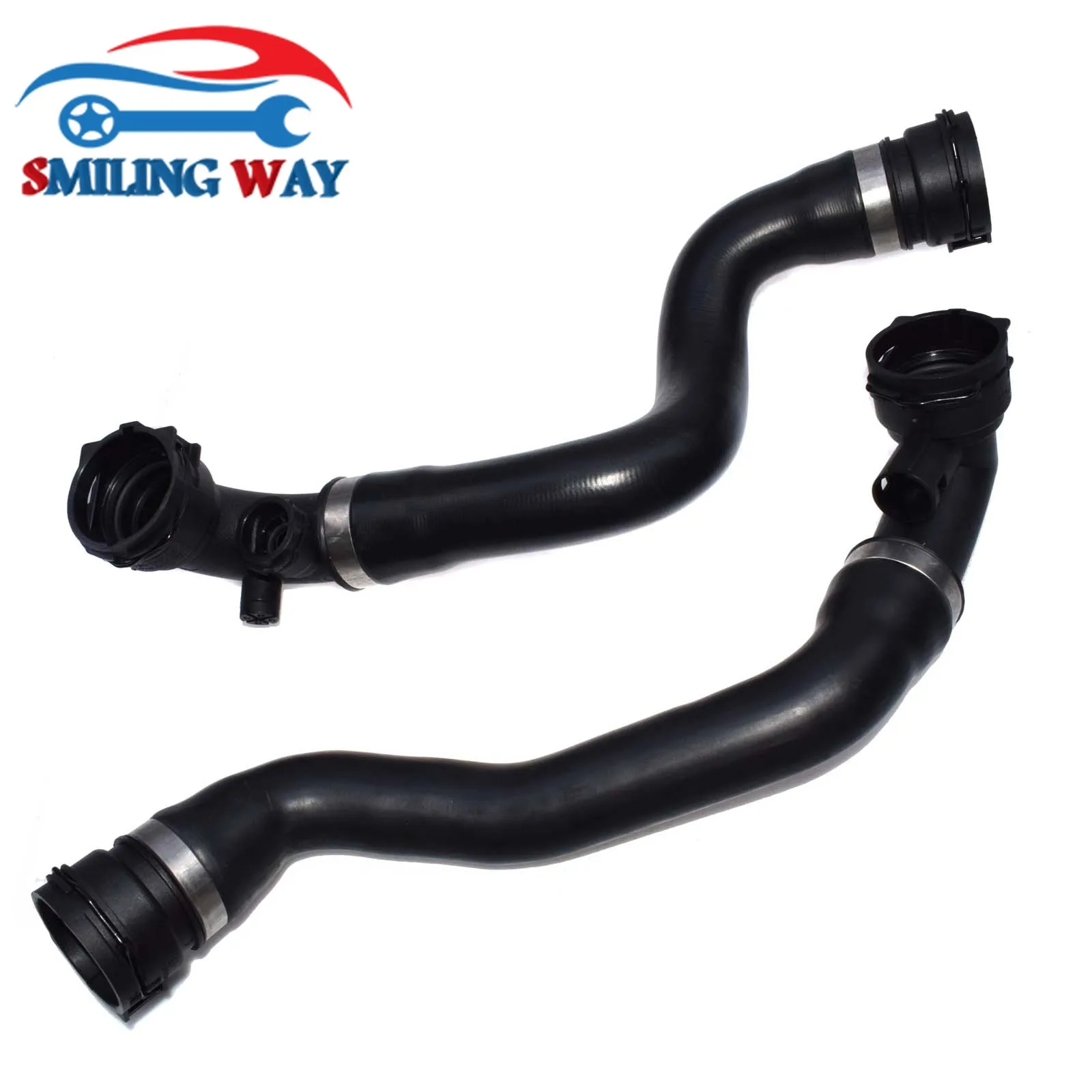 Smiling Way # верхний и нижний соединитель шланга радиатора охлаждающей жидкости для