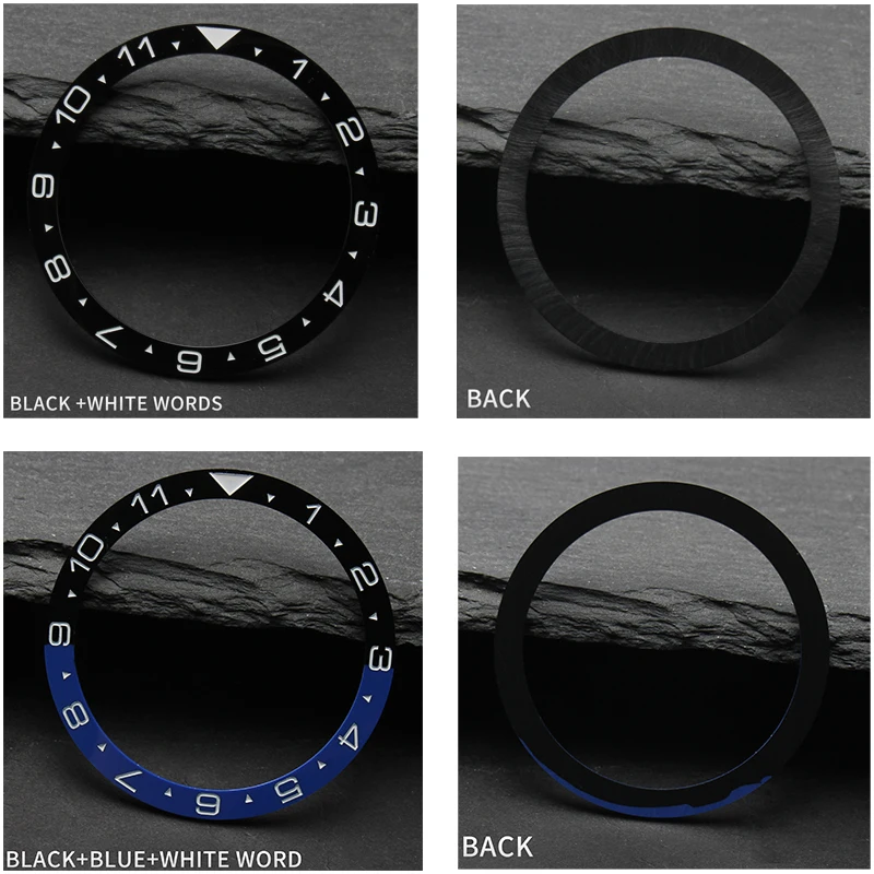 dial prospex relógio relógios rosto substituir acessórios colorido anel gmt skx0