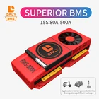 Плата эквалайзера Daly BMS LTO BMS 15S 36 в BMS для 2,2 в LTO 80A до 500A LTO, плата литиевого эквалайзера с балансирующим вентилятором для 15S 36V LTO BMS