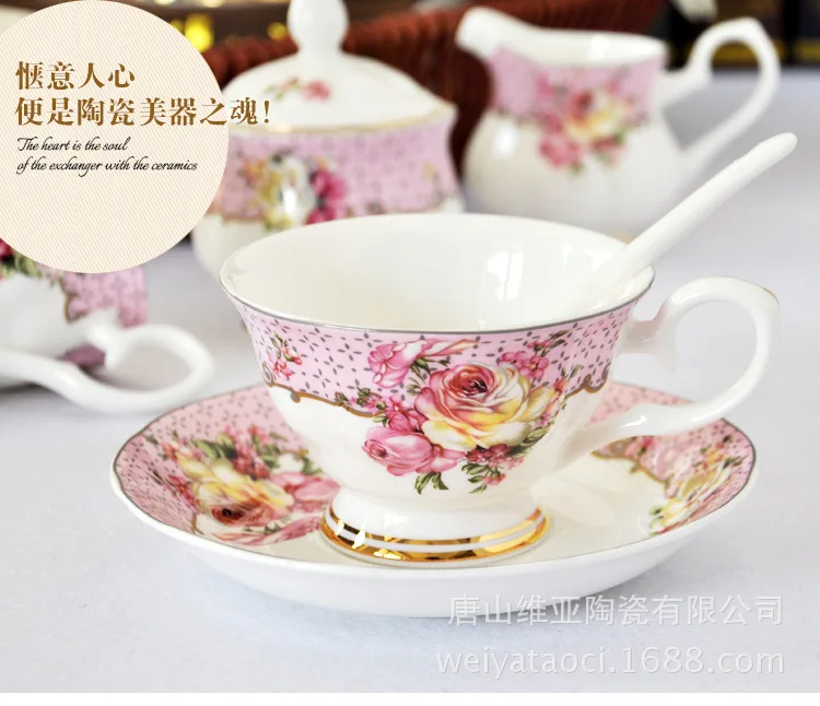 Кофейная чашка из костяного фарфора Tangshan европейская черная чайная керамическая