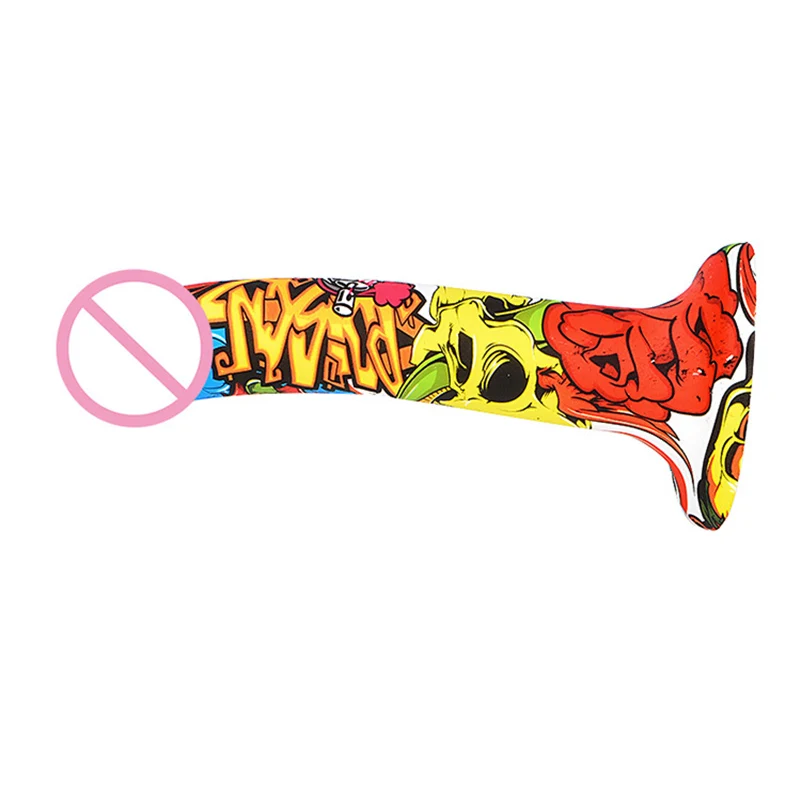 2019 Новый Радужный реалистичный фаллоимитатор сексуальный анальный огромный