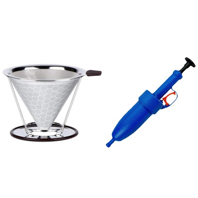 Залить Кофе фильтр с новой воздушно Мощность дренажный Blaster высокое Давление Фул