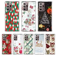merry christmas gifts phone case coque for samsung galaxy note 20 ultra note 10 plus 8 9 f52 f62 m31s m30s m51 m11 cover funda