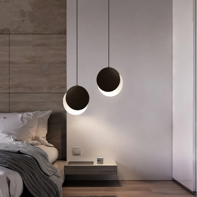 

modern pendant lights industrial lamp wood Home Decoration E27 Light Fixture bedroom lustre pendente hanging ceiling lamps