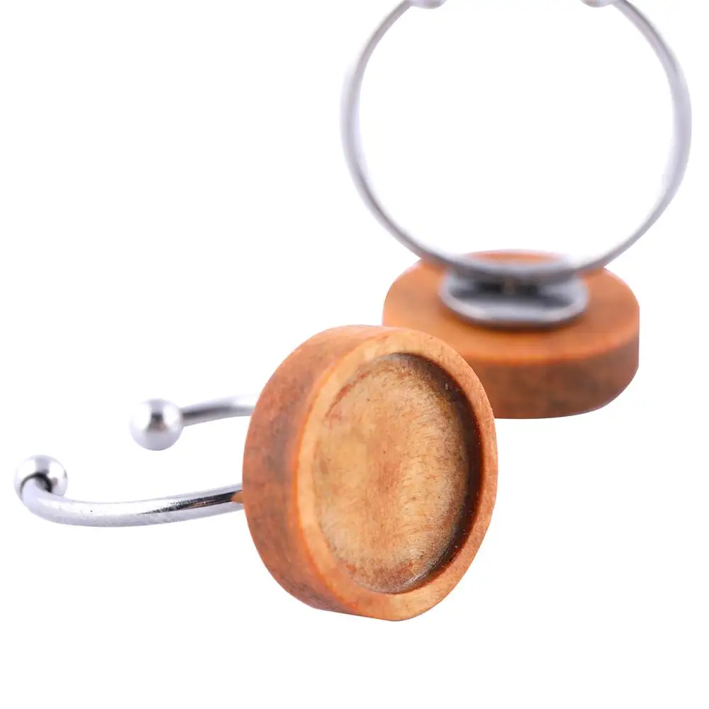 5 шт. деревянные заготовки для колец 12 мм | Украшения и аксессуары