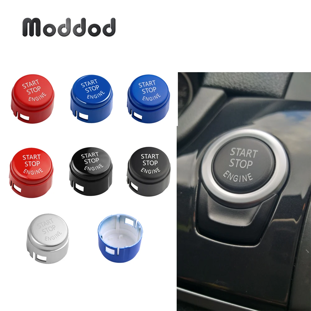 Крышка кнопки включения и остановки двигателя для BMW 5 6 7 Series F01 F02 F10 F11 F12 2009-2013 без