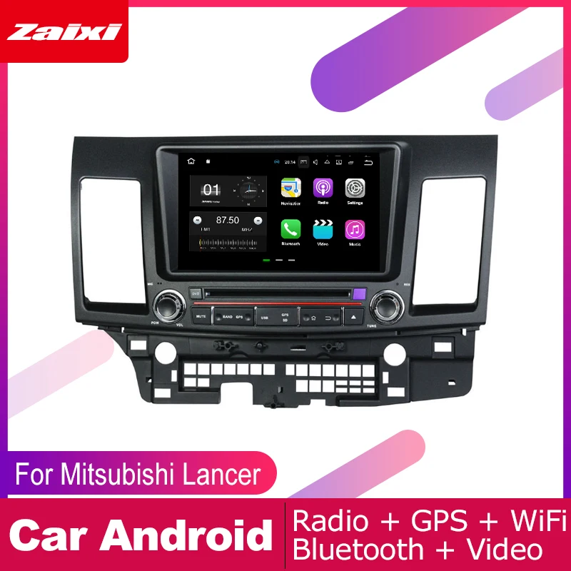 Для Mitsubishi Lancer 2007 ~ 2012 автомобильный Android мультимедийный DVD-плеер система