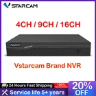 Сетевой видеорегистратор Vstarcam, 4 канала 8 каналов 16 каналов, поддержка Onvif, Wi-Fi, HDMI, совместимый выходной интерфейс