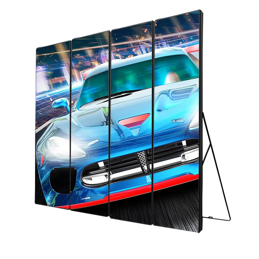 

Portable indoor advertising led poster display panel p2.5 video poster