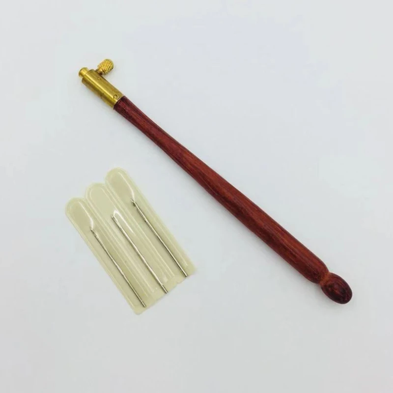 Тамбурный крючок с 3 иглами игла для вышивки бисером вязания крючком бытовые