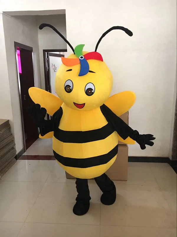 

[TML] Cosplay bee Mascot Costume honeybee animal carnival stage performance Cartoon character costume Advertising Party Costume