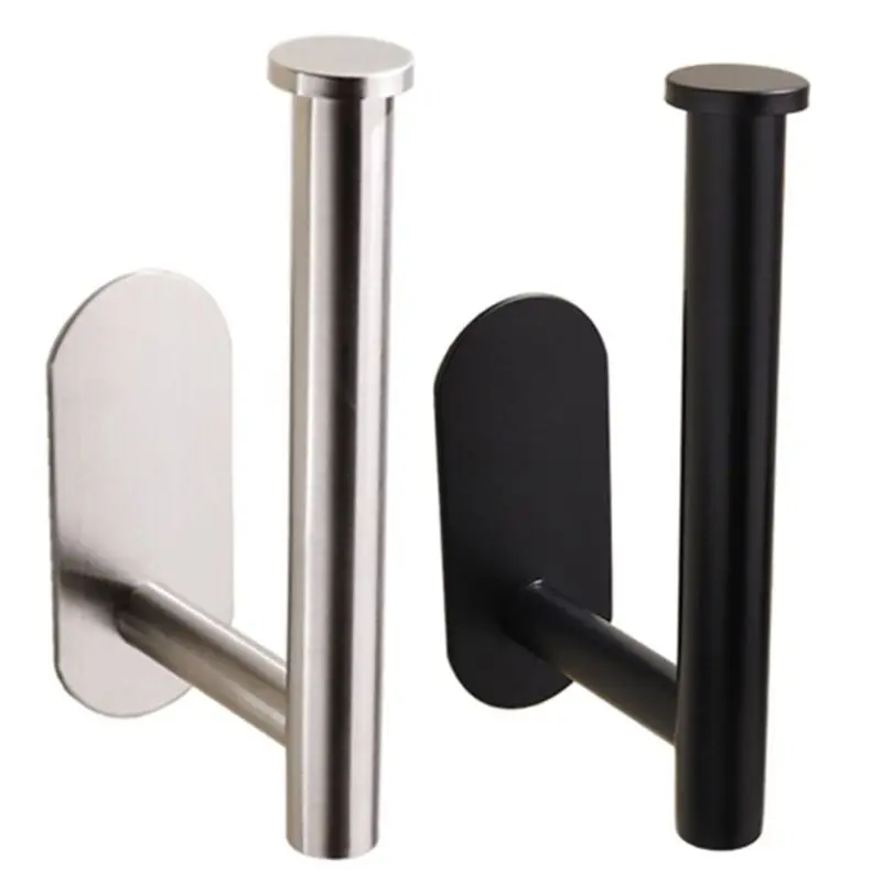 

Нержавеющая сталь рулон бумаги держатель стойки настенное крепление туалетной ткани полотенце Пробивной бесплатно