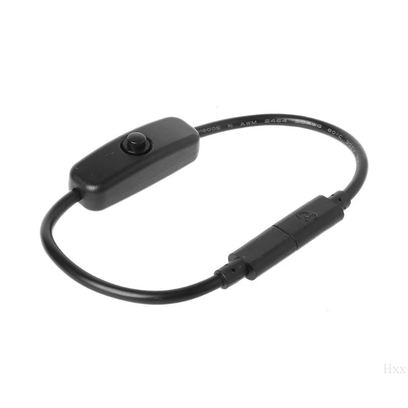 Тип C Питание USB удлинитель &quotМама папа&quot ВКЛ/ВЫКЛ переключатель для Raspberry Pi 4 An