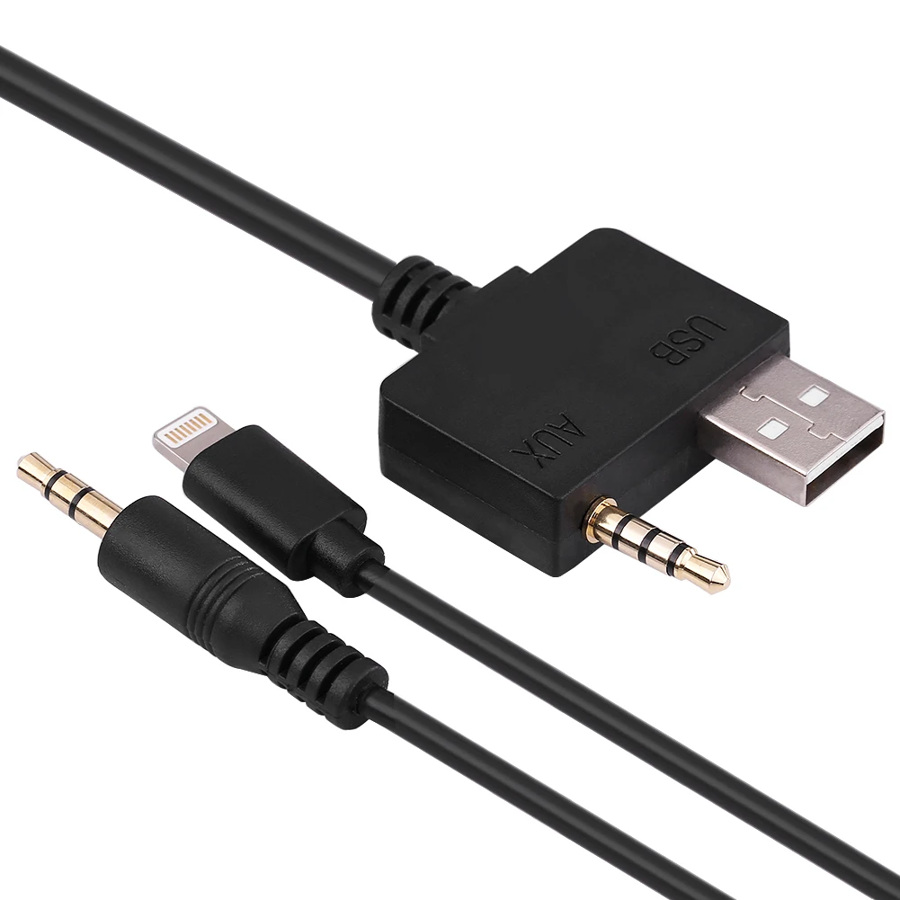 SOONHUA AUX автомобильный музыкальный интерфейс 8 контактный Lightning USB кабель Высокое