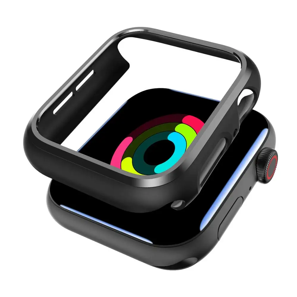 Ультратонкий чехол из поликарбоната защитная рамка для Apple Watch Series 4 3 2 1 iWatch 38 мм 40