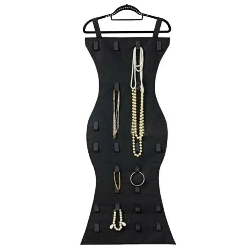 Брошь для ювелирных изделий органайзер демонстрации ожерелья в шкафу подвесной