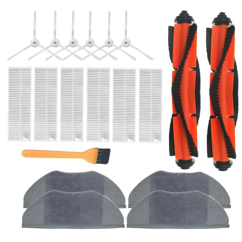 

Набор для пылесоса Xiaomi Mijia G1 MJSTG1, основная и боковая щетки, фильтр, салфетка для мытья посуды, запчасти для бытовой техники