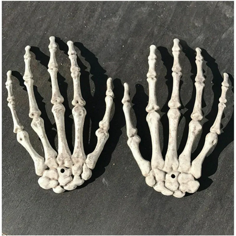 2020 Череп Скелет для рук Хэллоуин Dec модель человеческого анатомического костного