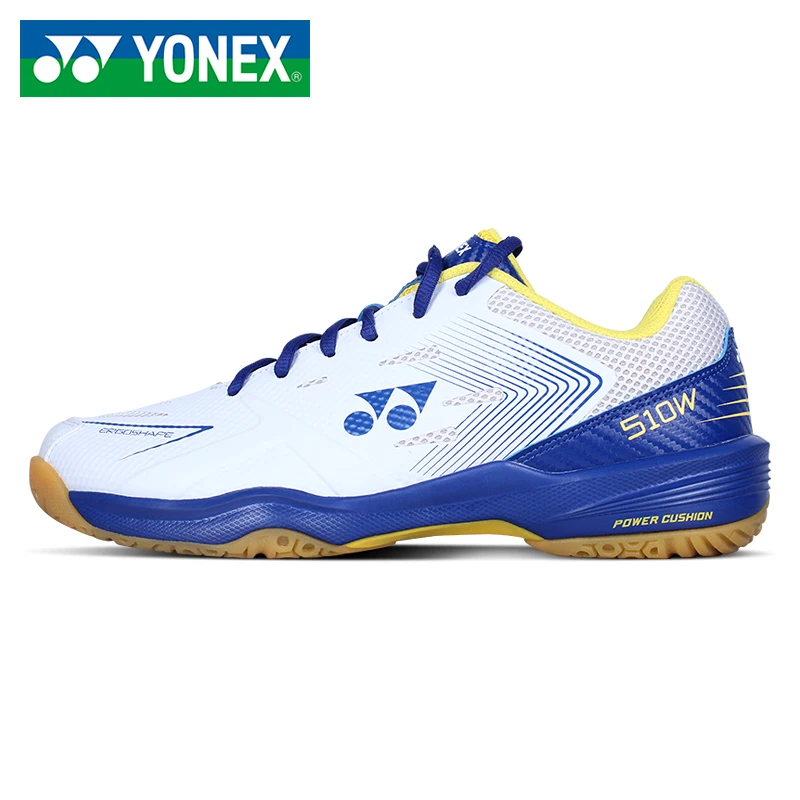 Новое поступление Yonex обувь для бадминтона амортизатор супер легкая Подушка спортивные кроссовки для мужчин и женщин Shb 510wcr