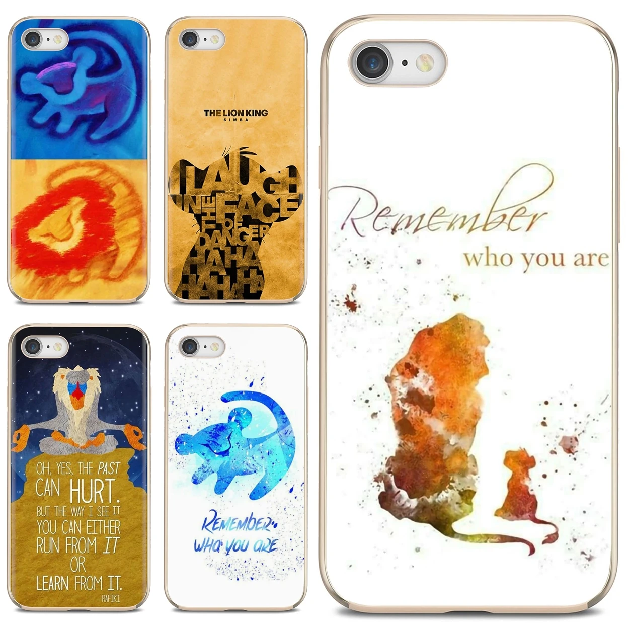 Мягкий чехол для iPod Touch iPhone 11 Pro 4 4S 5 5S SE 5C 6 6S 7 8 X XR XS Plus Max Lion King с цитатой Hakuna