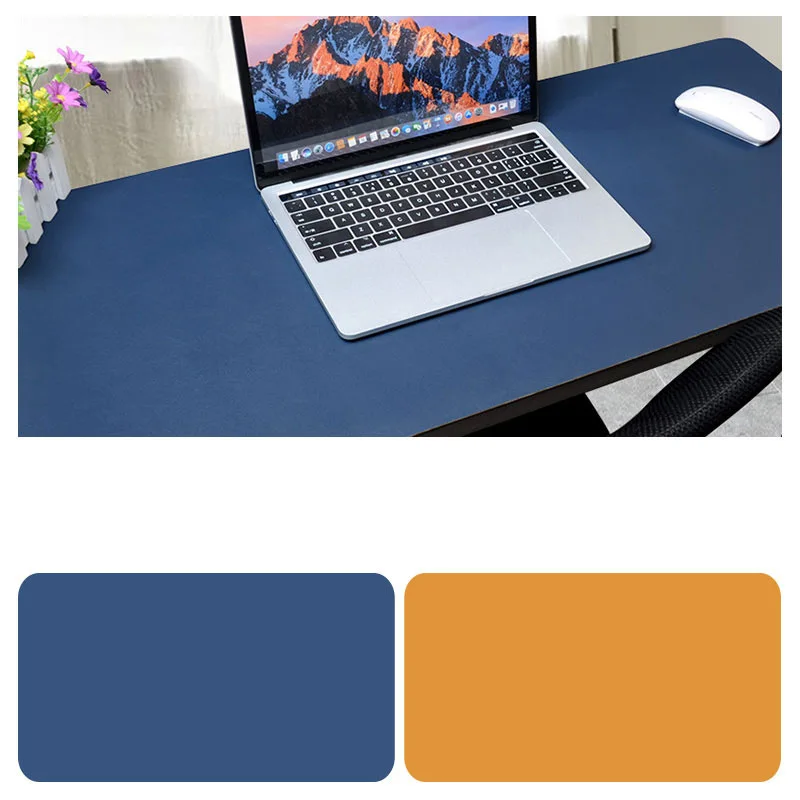 40*80/45*90cm PU Computer Desk Gaming Mouse Pad Large Size Desktop Mat for Office Organizer Anti-slip PC Gamer Mousepad | Дом и сад