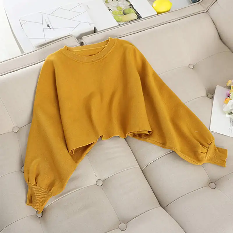 SINGRAIN женское Полосатое трикотажное платье + вязаный свитер с пышными рукавами