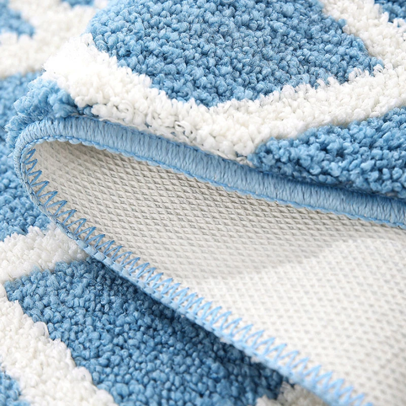 RFWCAK геометрический Коврик для ванной коврик нескользящий входной напольный