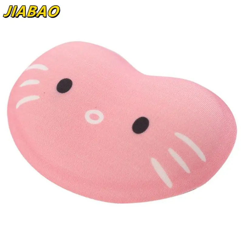 

Cute Cat Silicone Wrist Rest Mouse Hand Pad Comfortable Soft Environmentally Friendly for Desktop Computer Hand Support Cushion