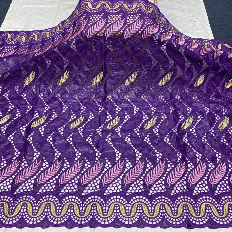 

(5yards/pc) Red color beautiful hollow out African bazin cotton lace fabric with elegant embroidery for party dress BZX024