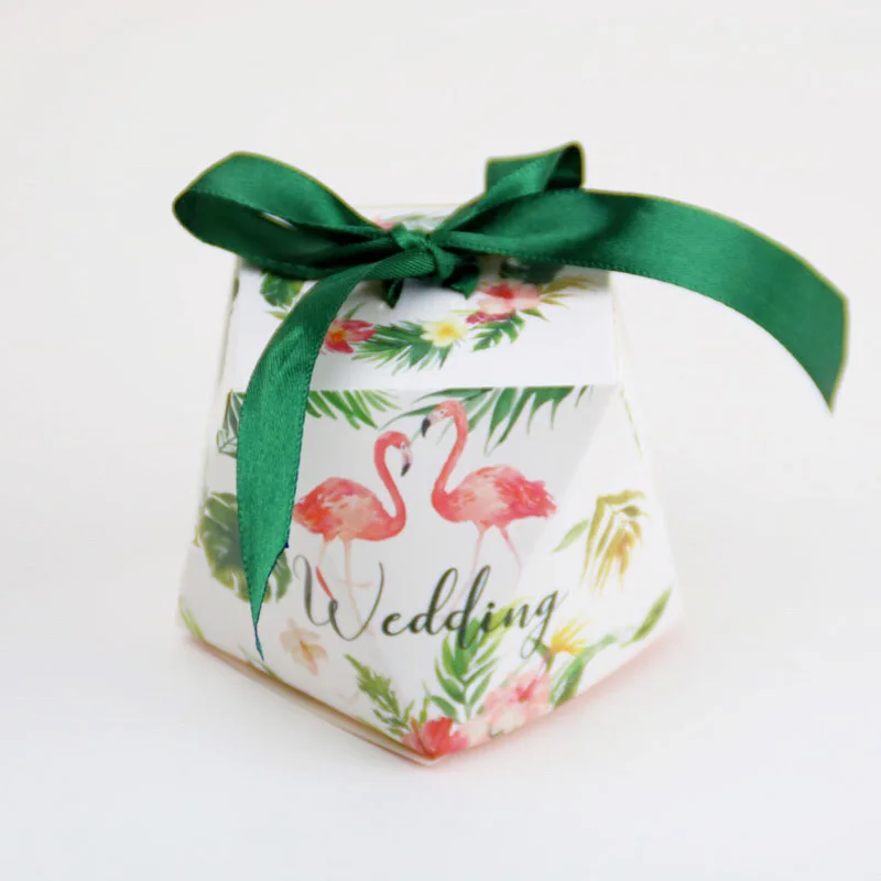 50 шт. свадебные пакеты для конфет фламинго | Дом и сад