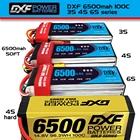 Аккумулятор DXF, 2 шт., 3S,  6S Lipo 11,1 V 14,8 V 22,2 V 6500mah 100C, Жесткий Чехол, игрушки и хобби для вертолетов, радиоуправляемых моделей, литий-полимерный