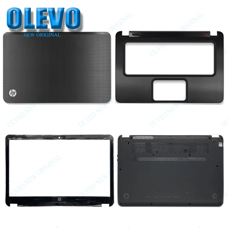 

NEW For HP Envy 4 ENVY 4-1000 4-1008 4-1040 LCD Back Cover/Front Bezel/Palmrest/Bottom Case Top Case A Cover 692381-001 Black​